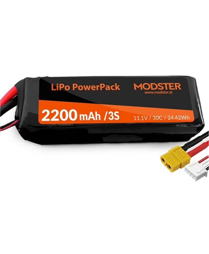 Batterie LiPo 3S 11,1V 2200mAh 30C PowerPack MD10069