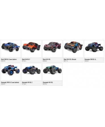 TRAXXAS Kit d'amortisseurs gros volumes avant arrière (4pcs) + huile 5862