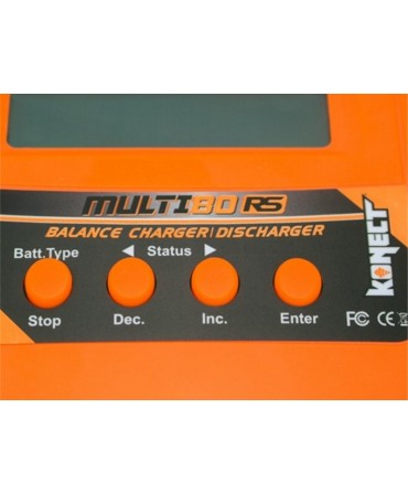 Chargeur KONECT MULTI80 RS MULTI-FONCTIONS 80W AC/DC