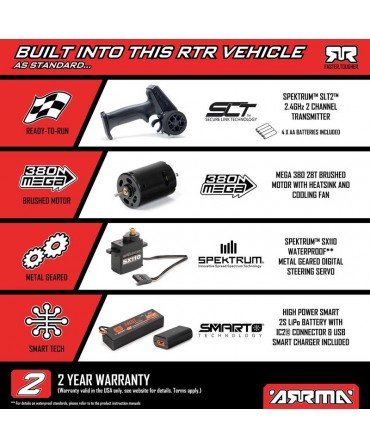 ARRMA MOJAVE GROM MEGA 380 1/16 4WD KIT ARA2104KT1