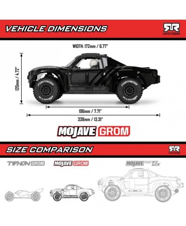 ARRMA MOJAVE GROM MEGA 380 1/16 4WD KIT ARA2104KT1