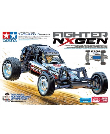 TAMIYA FIGHTER NXGEN 1/10 2WD KIT DT-04 58741