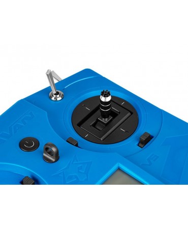 Radiocommande KAVAN V5 ACCESS/ACCST bleu 2,4Ghz et récepteur R6L MODE2 KAV16.1009