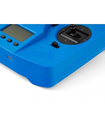 Radiocommande KAVAN V5 ACCESS/ACCST bleu 2,4Ghz et récepteur R6L MODE2 KAV16.1009