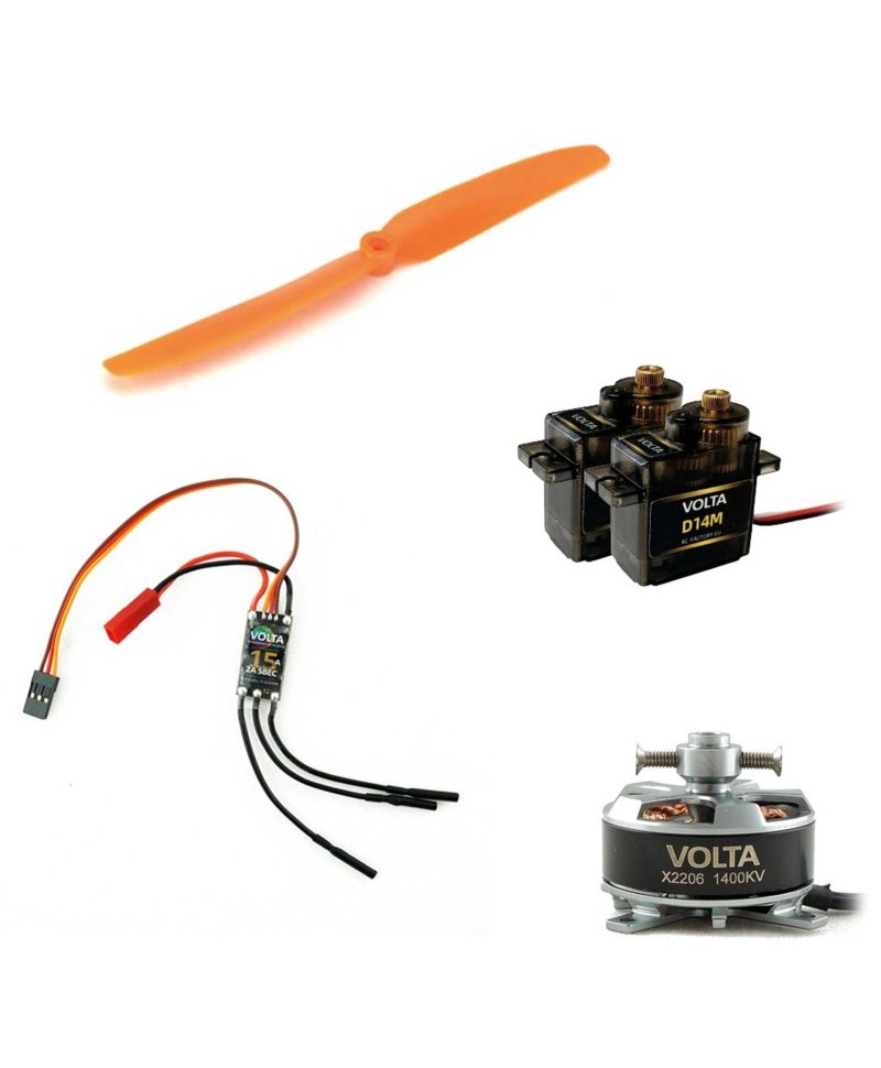 RC FACTORY Kit accessoires Zorro Wing E36