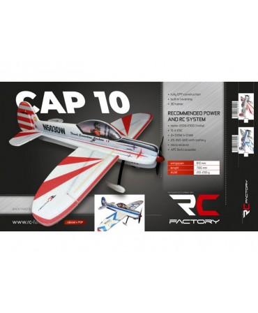 RC FACTORY CAP 10 rouge 810MM B65