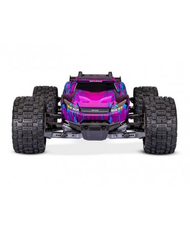 RUSTLER HD VIOLET 4WD VX3, VITESSE 80KM/H (COMBO MODELISME SHOP) - TRAXXAS TRX67464-4-PRPL-2970G-3S