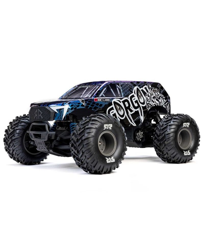 ARRMA Monster truck GORGON 223S DSC 1/10 2WD BLEU ARA3530T1