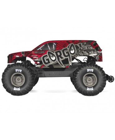 ARRMA Monster truck GORGON 223S DSC 1/10 2WD ROUGE ARA3530T2
