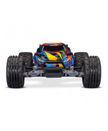 RUSTLER HD 1/10 2WD 2,4Ghz RTR VX3 BRUSHLESS ID TSM TRAXXAS 37454-4-YLW