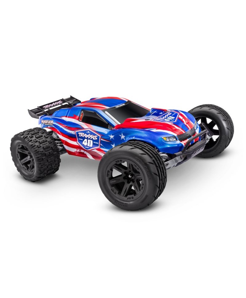 RUSTLER HD 1/10 2WD 2,4Ghz RTR VX3 BRUSHLESS ID TSM TRAXXAS 37454-4-40TH