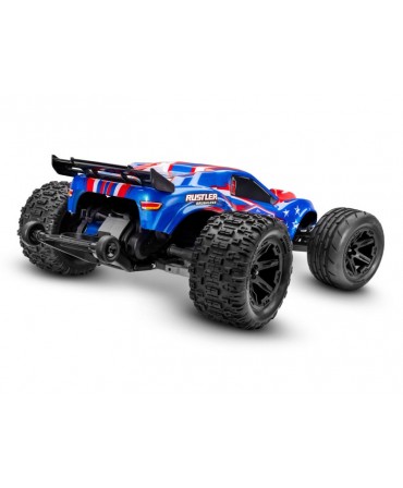 RUSTLER HD 1/10 2WD 2,4Ghz RTR VX3 BRUSHLESS ID TSM TRAXXAS 37454-4-40TH