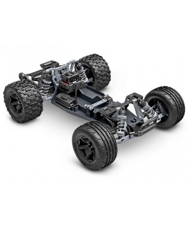 RUSTLER HD JAUNE 2WD VX3, VITESSE 96KM/H (COMBO MODELISME SHOP) - TRAXXAS TRX37454-4-YLW-2970G-3S