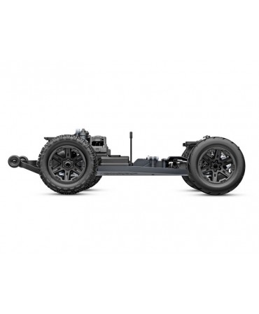 RUSTLER HD JAUNE 2WD VX3, VITESSE 96KM/H (COMBO MODELISME SHOP) - TRAXXAS TRX37454-4-YLW-2970G-3S
