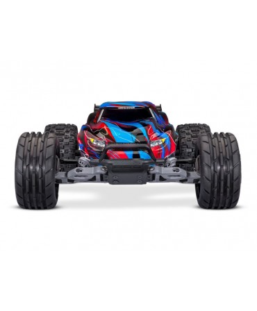 RUSTLER HD ROUGE 2WD VX3, VITESSE 96KM/H (COMBO MODELISME SHOP) - TRAXXAS TRX37454-4-RED-2970G-3S