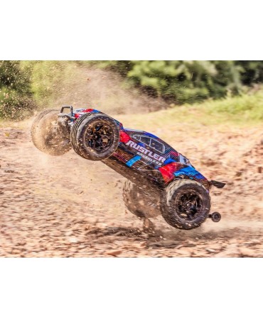 RUSTLER HD 40TH 2WD VX3, VITESSE 96KM/H (COMBO MODELISME SHOP) - TRAXXAS TRX37454-4-40TH-2970G-3S