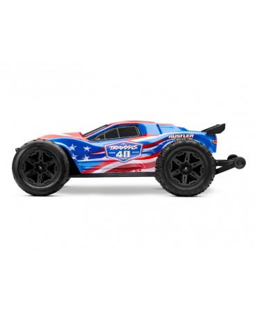 RUSTLER HD 40TH 2WD VX3, VITESSE 96KM/H (COMBO MODELISME SHOP) - TRAXXAS TRX37454-4-40TH-2970G-3S