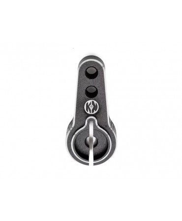 KONECT Palonnier Servo en aluminium 25T 19mm noir KN-190002