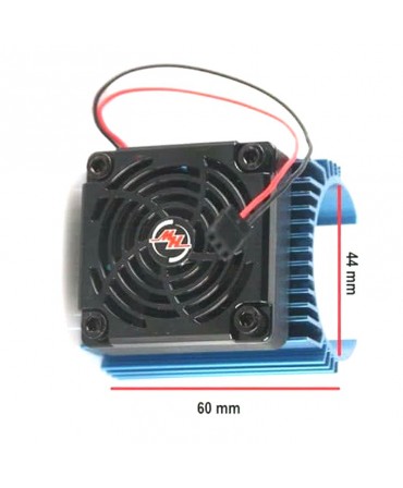 HOBBYWING Radiateur + Ventilateur 1/8 moteur 44 mm HW86080130