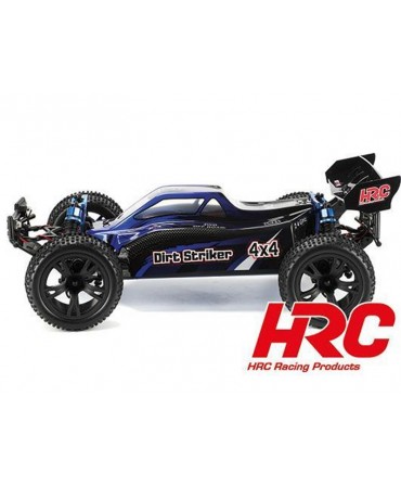 HRC Racing Buggy NEOXX DIRT STRIKER V2 BLEU NOIR 1/10 XL 4WD 2,4Ghz RTR BRUSHLESS HRC15002BL-2