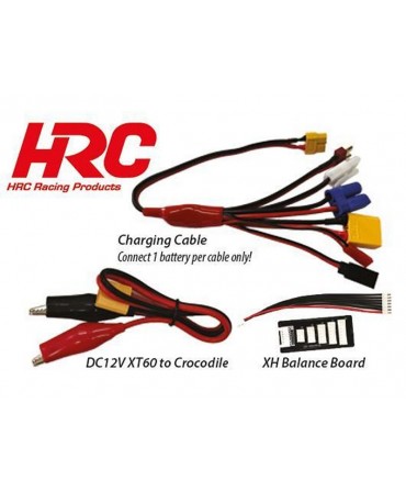 Chargeur HRC Racing 100W STAR-CHARGER V5.0 AC/DC HRC9354B