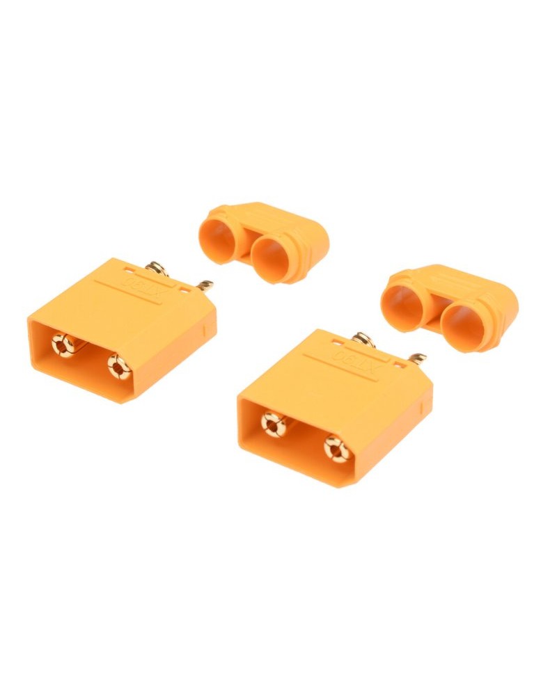 RUDDOG Connecteur mâle XT90 (2pcs) RP-0319