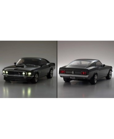 KYOSHO FAZER FZ02(L) FORD MUSTANG BOSS 429 BLACK 1969 1/10 FULL SET 34437T1-FS
