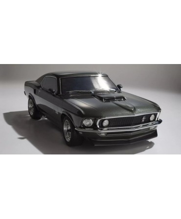 KYOSHO FAZER FZ02(L) FORD MUSTANG BOSS 429 BLACK 1969 1/10 FULL SET 34437T1-FS