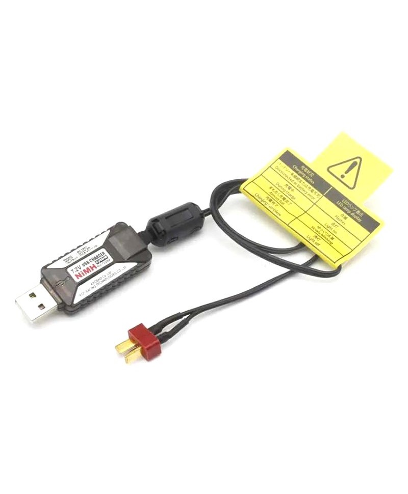 Chargeur KYOSHO USB DELTA-PEAK NiMH 7,2V DEANS 72204