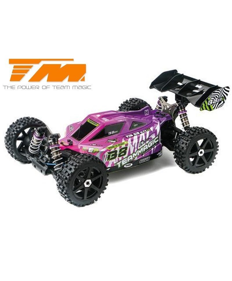 TEAM MAGIC Buggy B8ER II 4S VIOLET 1/8 2,4Ghz RTR BRUSHLESS TM560022