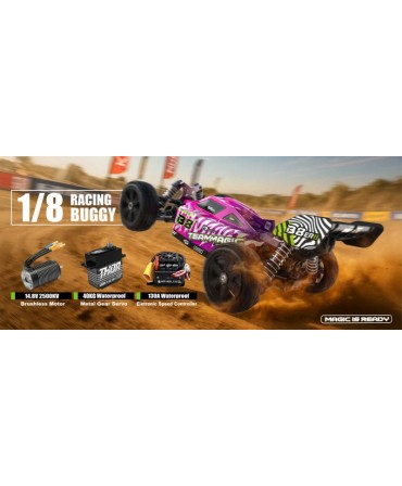TEAM MAGIC Buggy B8ER II 4S VIOLET 1/8 2,4Ghz RTR BRUSHLESS TM560022