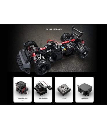 HYPER GO CITROËN C3 WRC RALLY DRIFT 1/14 4WD 2,4Ghz RTR