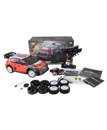 HYPER GO CITROËN C3 WRC RALLY DRIFT 1/14 4WD 2,4Ghz RTR