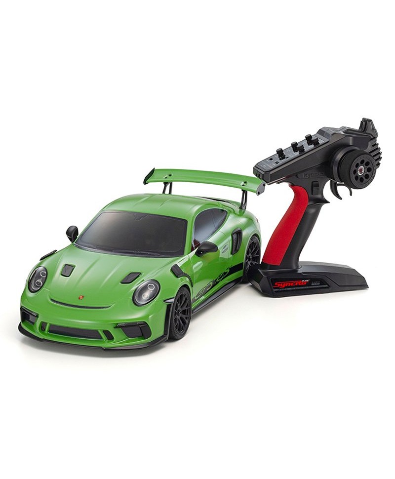 KYOSHO FAZER FZ02 PORSCHE 911 GT3 RS 2018 LIZARD GREEN 1/10 READYSET 34445T1B