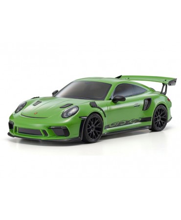 KYOSHO FAZER FZ02 PORSCHE 911 GT3 RS 2018 LIZARD GREEN 1/10 READYSET 34445T1B