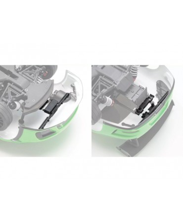 KYOSHO FAZER FZ02 PORSCHE 911 GT3 RS 2018 LIZARD GREEN 1/10 READYSET 34445T1B