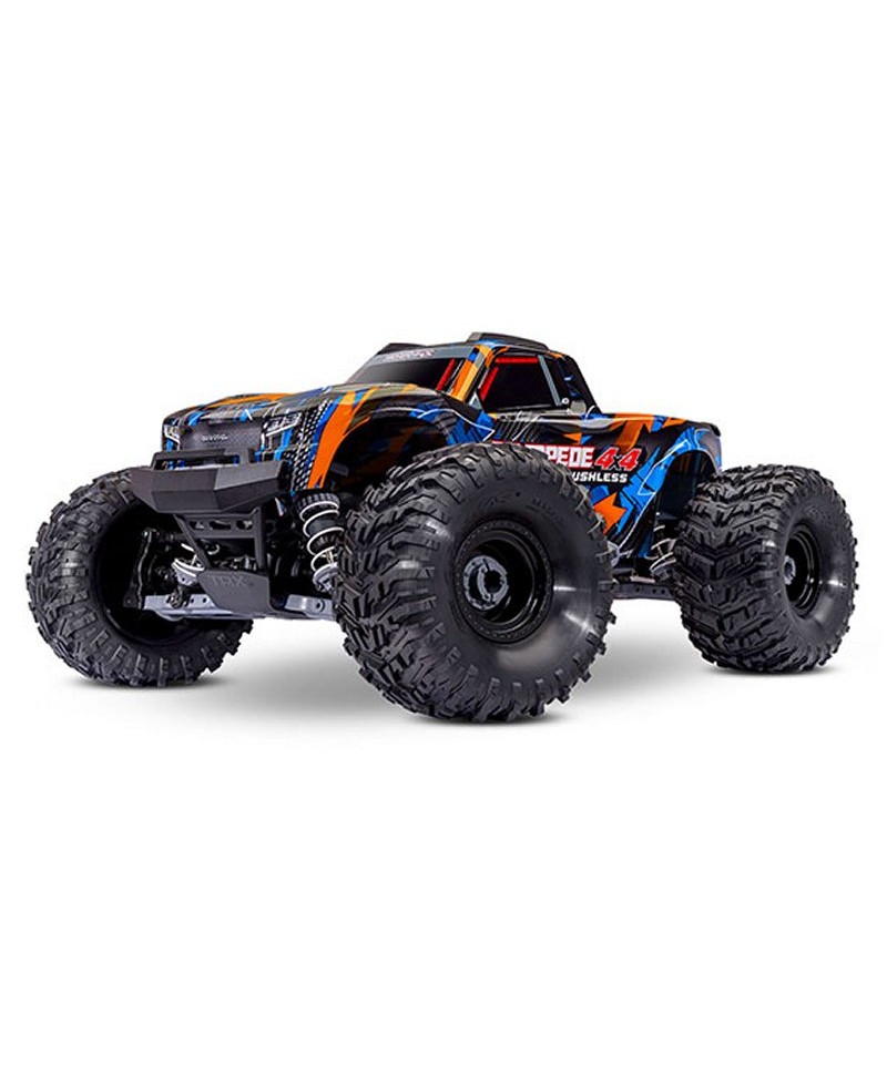STAMPEDE HD 1/10 4WD 2,4Ghz RTR VX3 BRUSHLESS ID TSM TRAXXAS 67454-4-ORNG