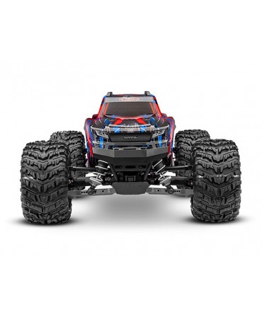STAMPEDE HD ROUGE 4WD VX3, VITESSE 80KM/H (COMBO MODELISME SHOP) - TRAXXAS TRX67454-4-RED-2970G-3S