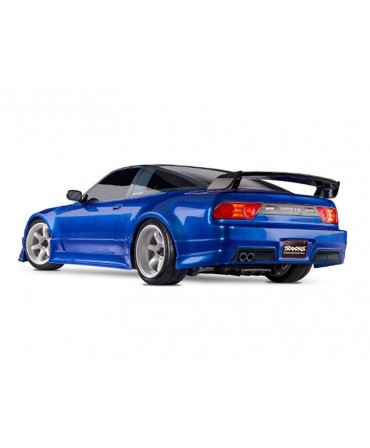TRAXXAS NISSAN 240SX 4-TEC 2.0 1/10 4WD 2,4Ghz RTR VX3 BRUSHLESS ID TSM 93424-4-BLUE