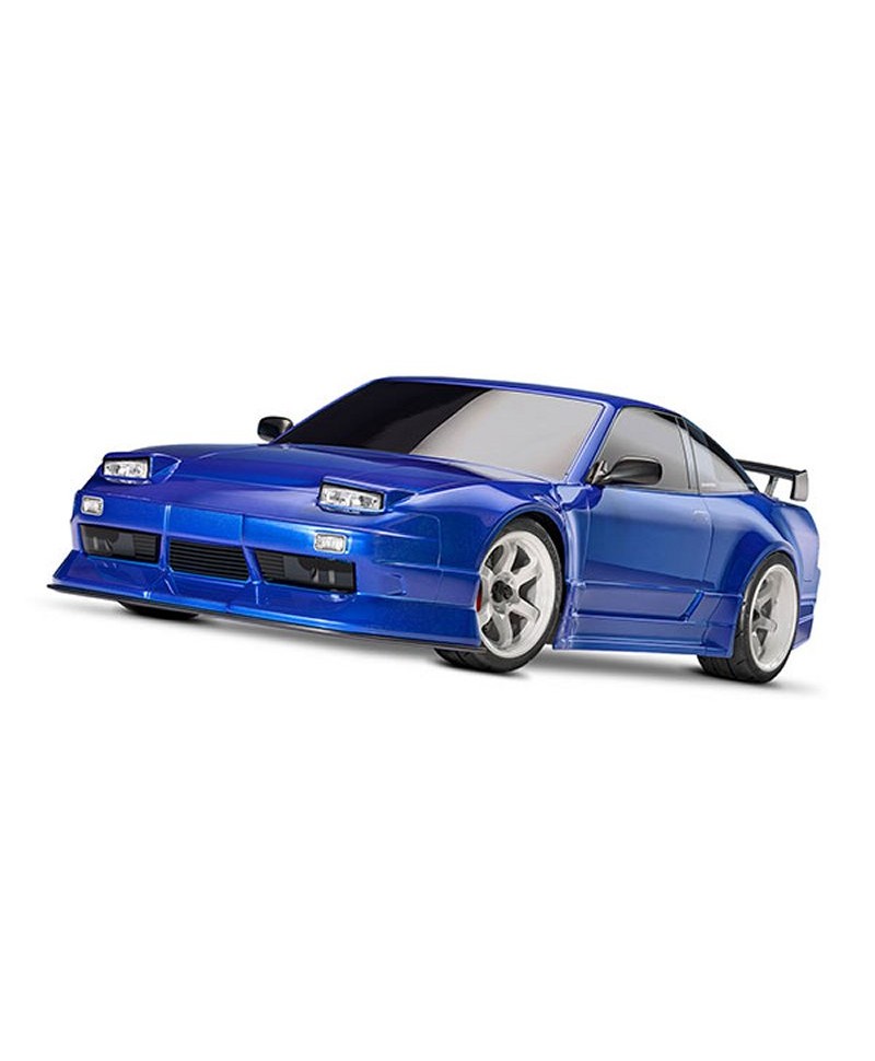 TRAXXAS NISSAN 240SX 4-TEC 2.0 1/10 4WD 2,4Ghz RTR VX3 BRUSHLESS ID TSM 93424-4-BLUE