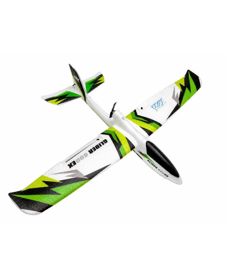 T2M Motoplaneur de début FUN2FLY GLIDER 600EX 600MM RTF T4532GR