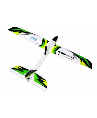 T2M Motoplaneur de début FUN2FLY GLIDER 600EX 600MM RTF T4532GR