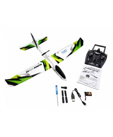 T2M Motoplaneur de début FUN2FLY GLIDER 600EX 600MM RTF T4532GR