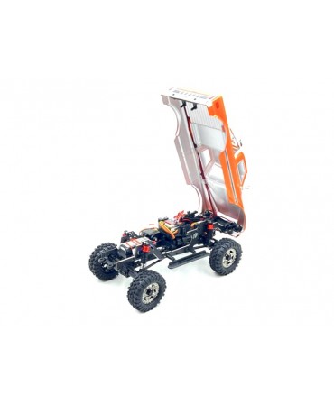 CRAWLER HB HOBBY PLUS 1/18 CR18P EVO-V2 "Convoy" 4WD 2,4Ghz RTR ORANGE HBP1810504-OR