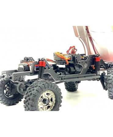 CRAWLER HB HOBBY PLUS 1/18 CR18P EVO-V2 "Convoy" 4WD 2,4Ghz RTR ORANGE HBP1810504-OR