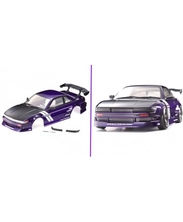 KYOSHO FAZER DRIFT D2 NISSAN SILVIA S13 TUNED PURPLE 1/10 READYSET 34503T1B