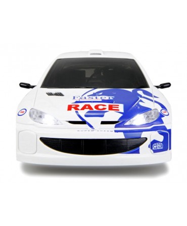 PEUGEOT 206 RACE FASTER PR28 ONROAD/DRIFT 1/28 4WD RTR avec gyroscope 21139