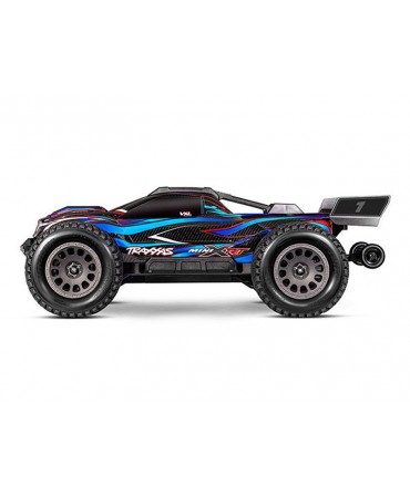 MINI XRT 1/16 4WD 2,4Ghz RTR VXL 3S FAN 3340 TRAXXAS USB-C 108076-1-BLUEX