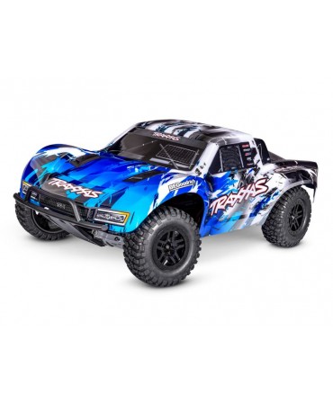 SLASH HD 1/10 2WD 2,4Ghz RTR VX3 BRUSHLESS ID TSM TRAXXAS 58434-4-BLUE
