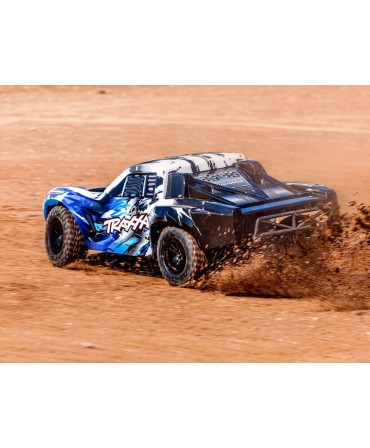 SLASH HD 1/10 2WD 2,4Ghz RTR VX3 BRUSHLESS ID TSM TRAXXAS 58434-4-BLUE